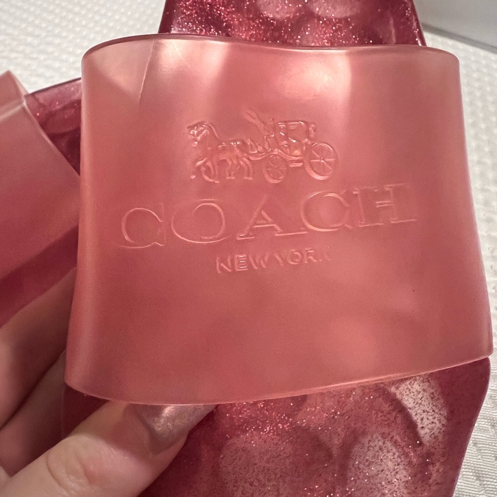 Coach Slides. Size 7. Barely Worn. - image 1